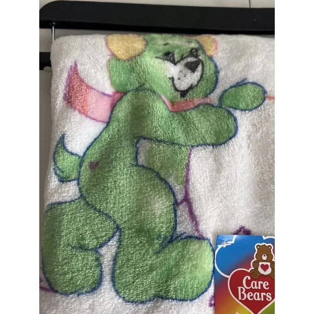 Care Bears Christmas Winter Snowball Fight  Soft Throw Blanket 50” X 70” NEW‎